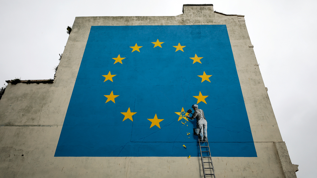 Brexit Banksy - tavolobrain - blog di copiaincolla
